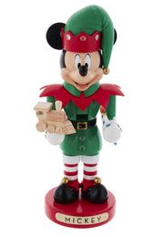 Topolino Disney Schiaccianoci Vestito Da Elfo 26,5cm