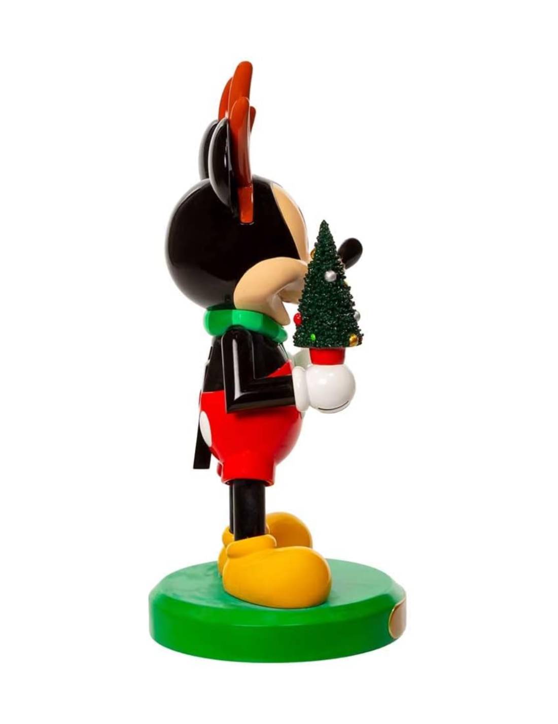 Addobbo Di Natale Disney Topolino Schiaccianoci Con Albero 15cm