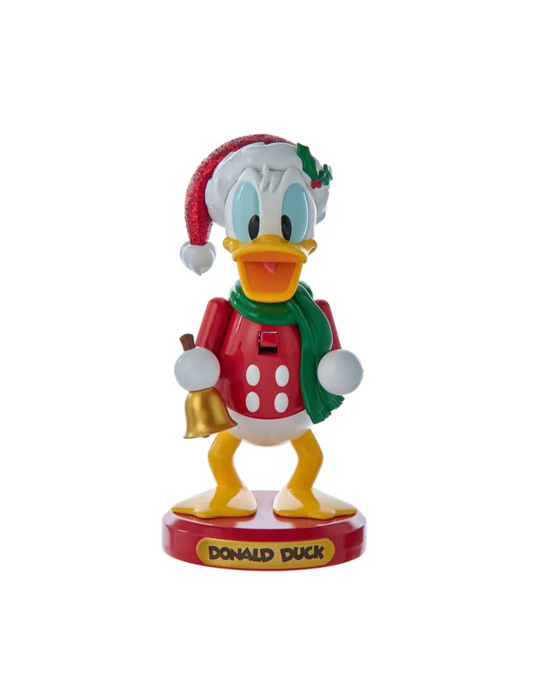 Addobbo Di Natale Disney Paperino Schiaccianoci Con Campana 15cm