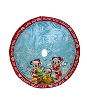 Tappeto Copribase Per Albero Di Natale Disney Topolino, Minnie E Pluto Ø120cm