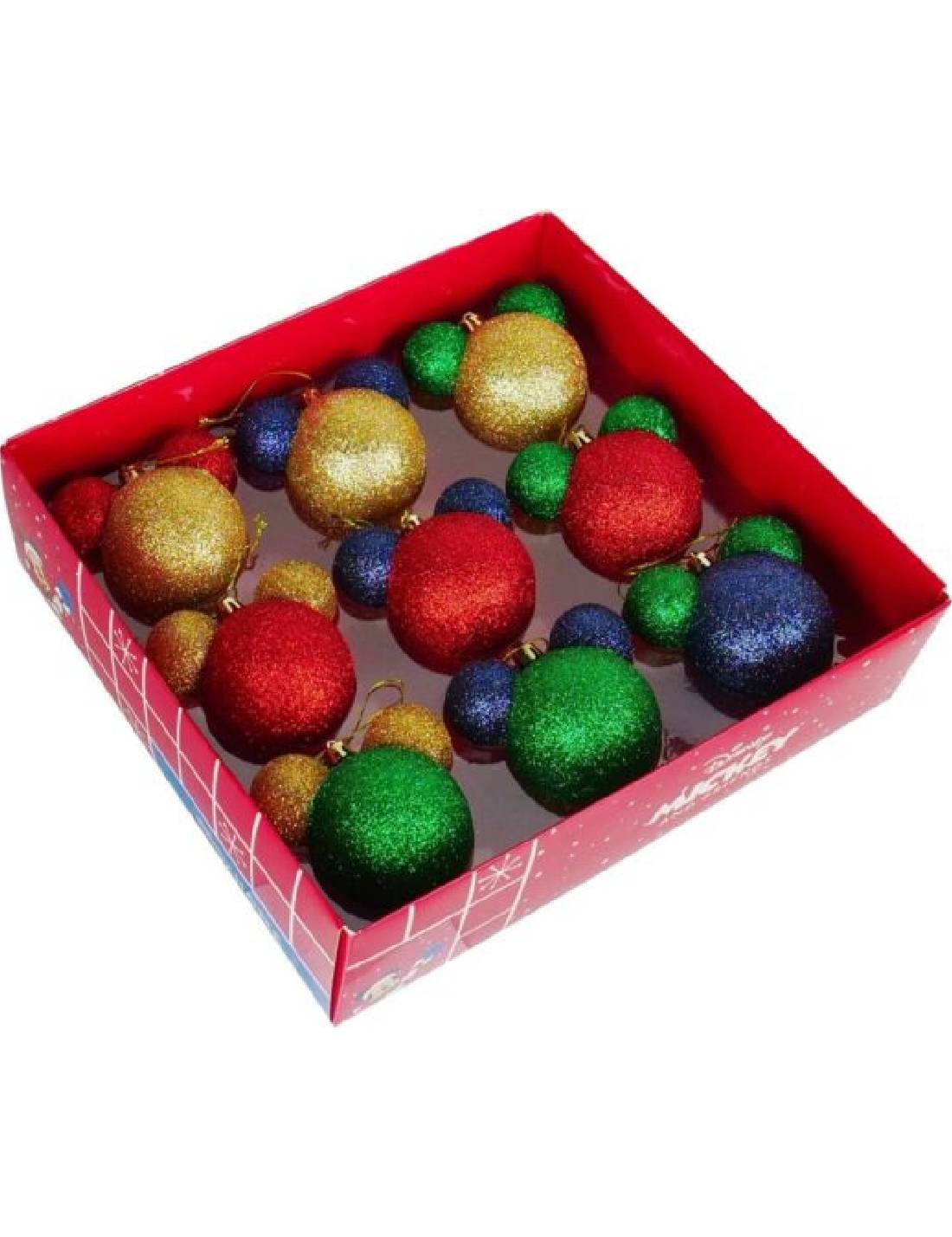 Box Palline Di Natale Disney Orecchie Mickey Mouse 9pz