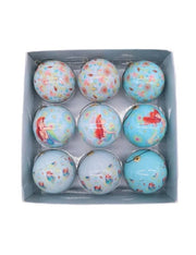 Box Palline Di Natale Disney La Sirenetta 9pz 7,5cm