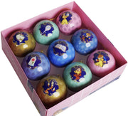 Box Palline Di Natale Disney La Bella E La Bestia Set 9 Pezzi