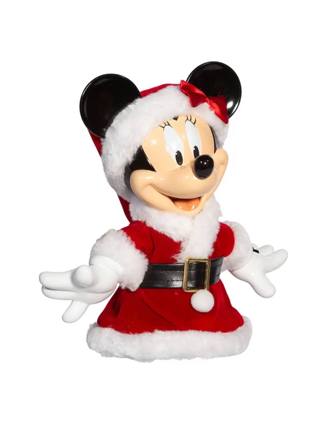 Puntale Albero Di Natale Disney Minnie Babbo Natale