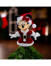 Puntale Albero Di Natale Disney Minnie Babbo Natale