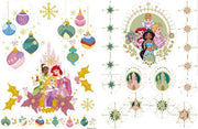 Stickers Vetrofanie Adesive Disney Principesse