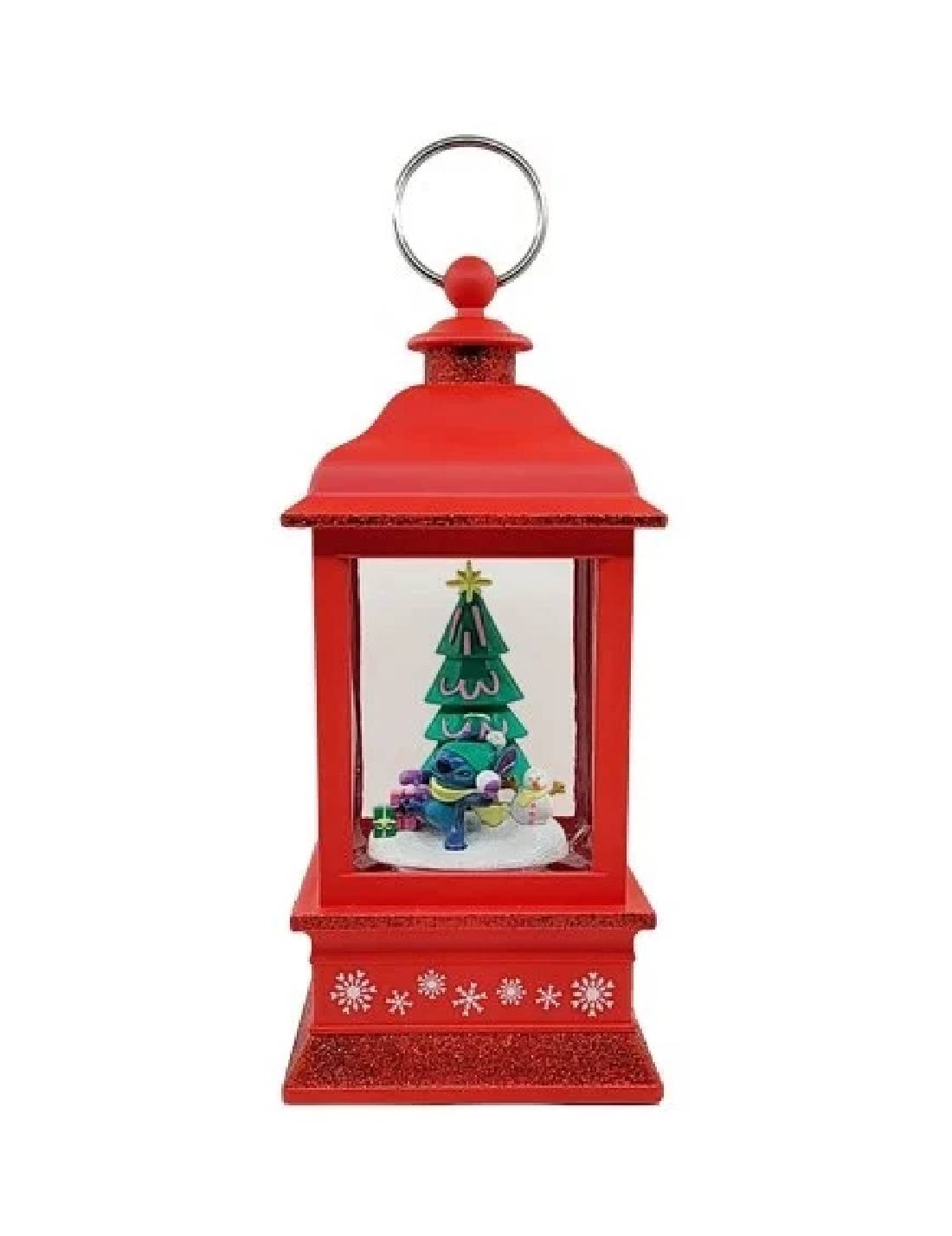 Addobbo Di Natale Lanterna Musicale Disney Stitch 23cm