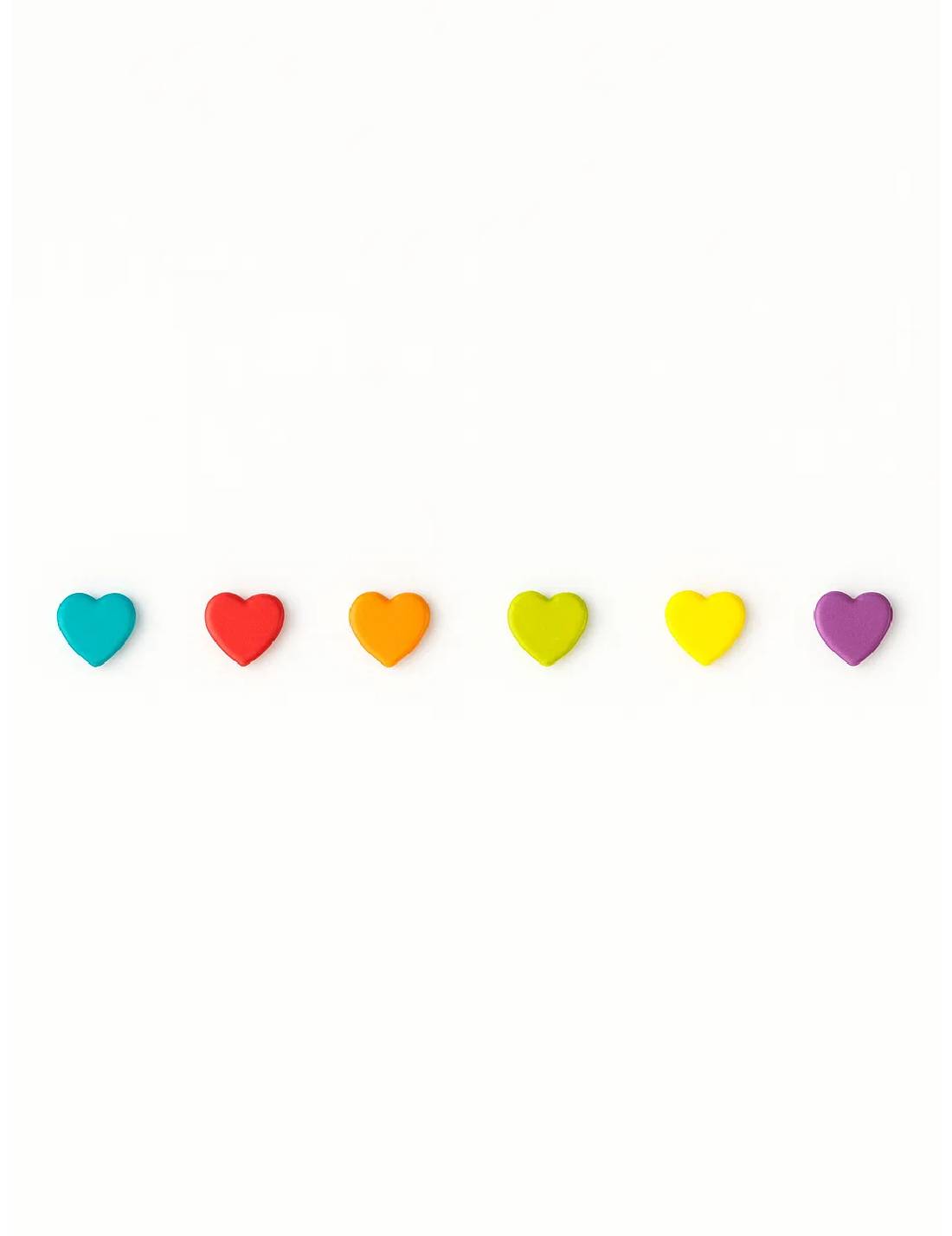 Set Cuori Segnabicchieri Legami 6pz