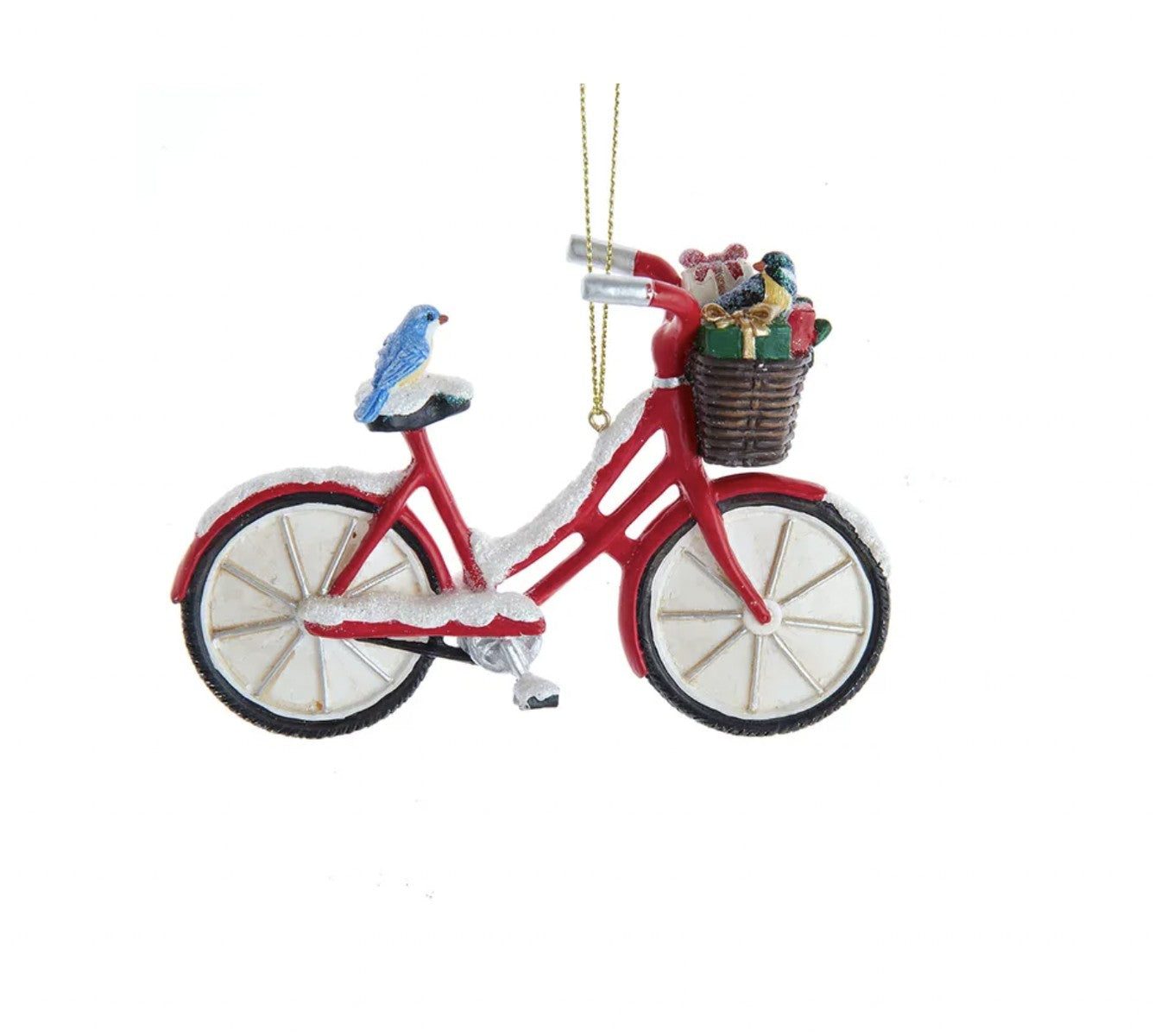 Addobbo Albero Di Natale Bicicletta 12cm