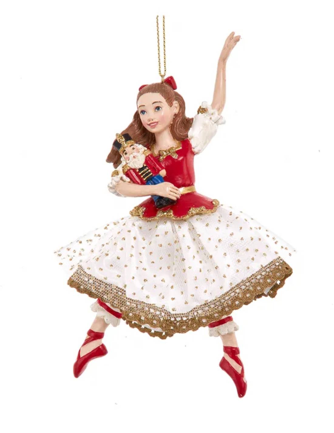 Addobbo Albero Di Natale Ballerina Clara Schiaccianoci 16cm
