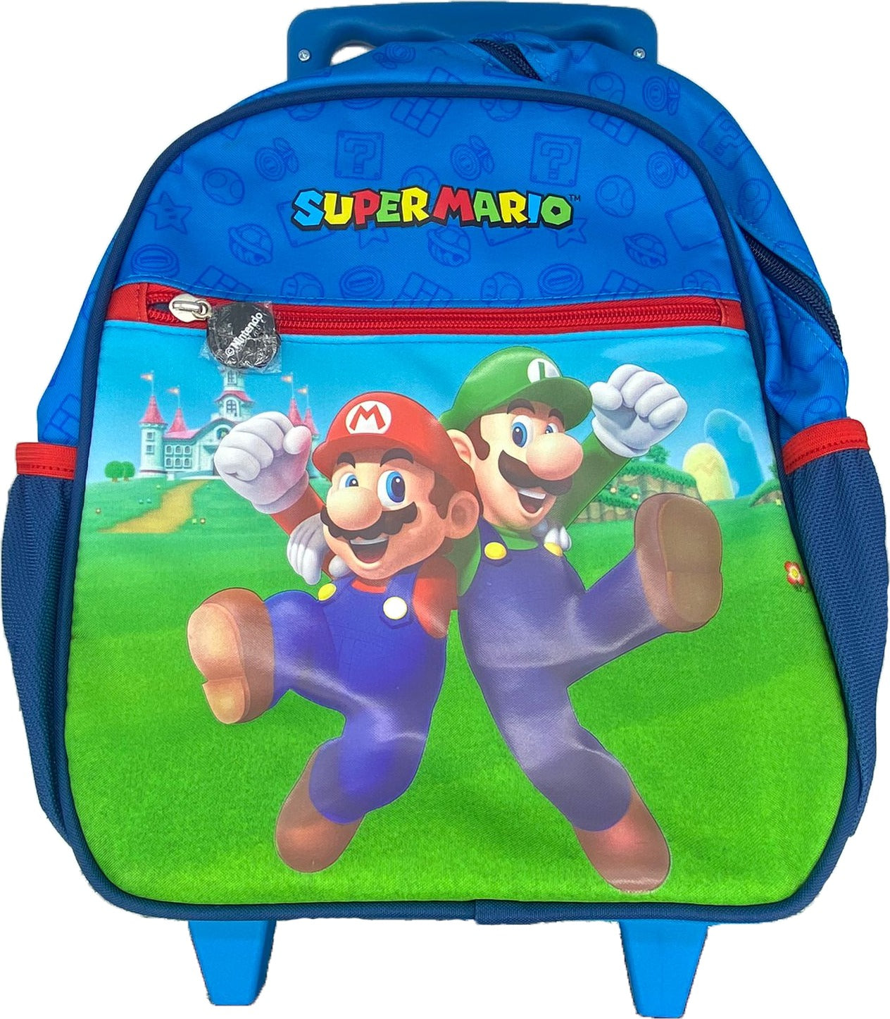 Mini Zaino Trolley Asilo Super Mario Bros Seven