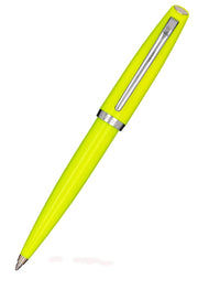Penna Aurora A Sfera Style In Resina Gialla