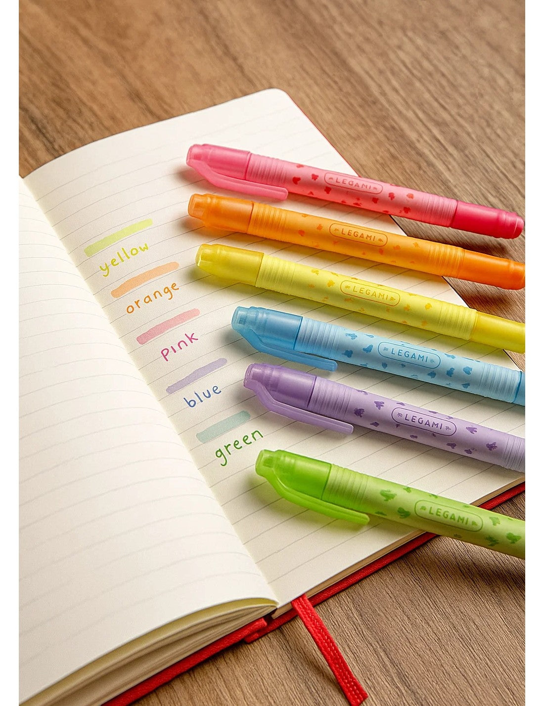Evidenziatori Cancellabili Magic Highlighters Legami 6pz