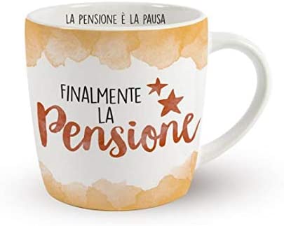 Tazza In Ceramica Finalmente La Pensione
