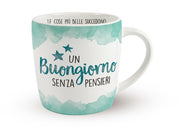 Tazza In Ceramica Enjoy Un Buongiorno Senza Pensieri