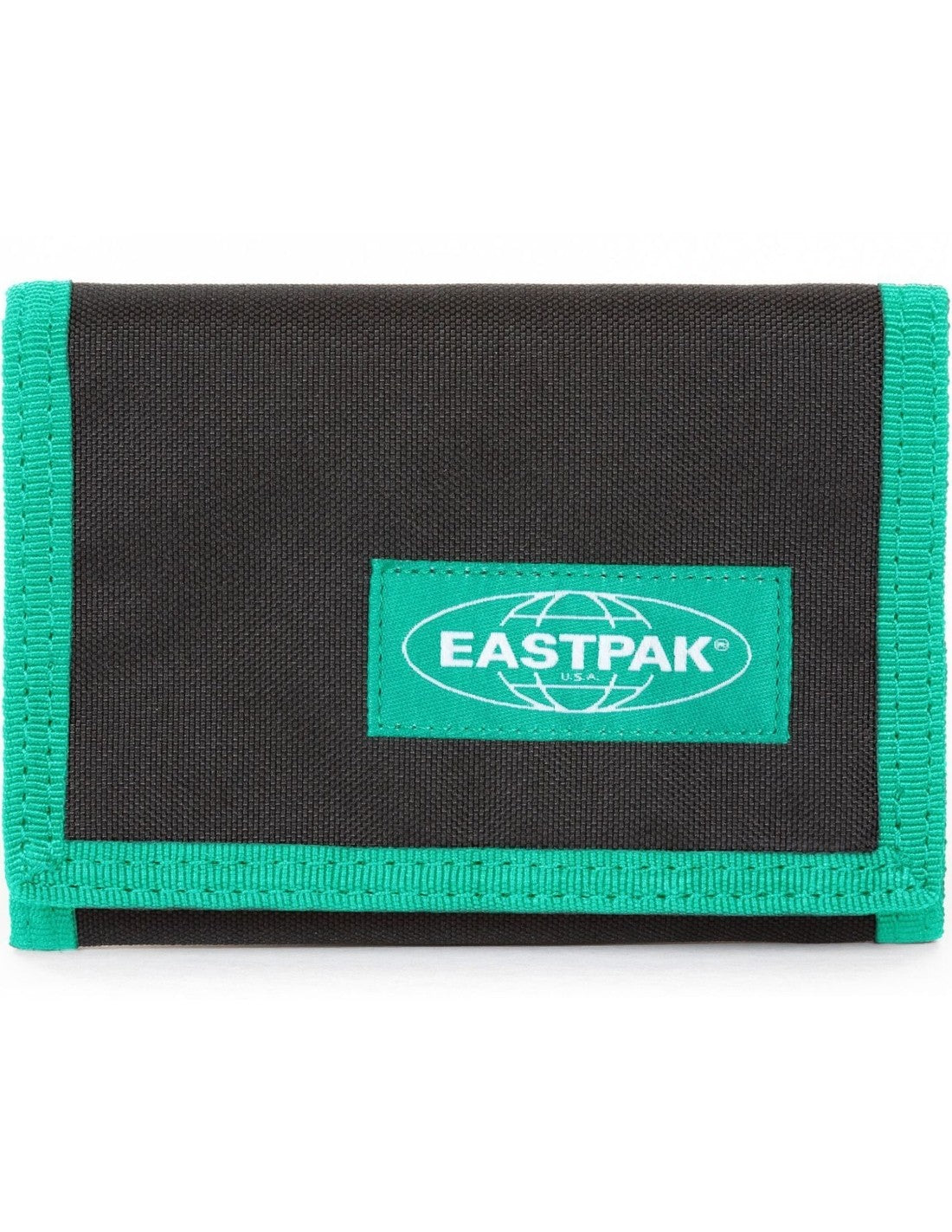 Portafogli Eastpak Crew Single Nero E Verde