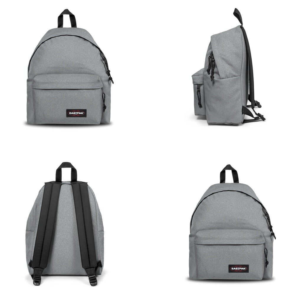 Zaino Eastpak Padded Pak'r Glitsilver Glitterato