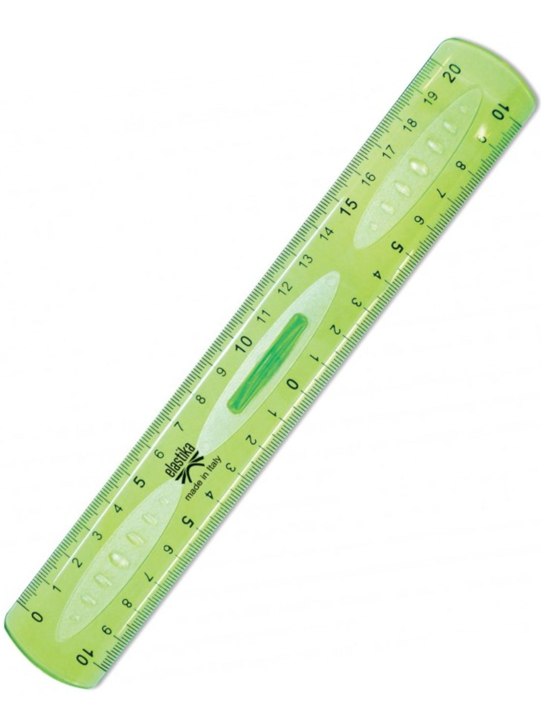 Doppiodecimetro Plastica 20cm Elastika Indistruttibile