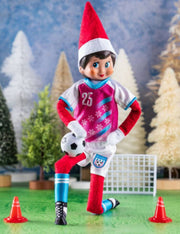 Set Calcio Per Elfi Natalizi