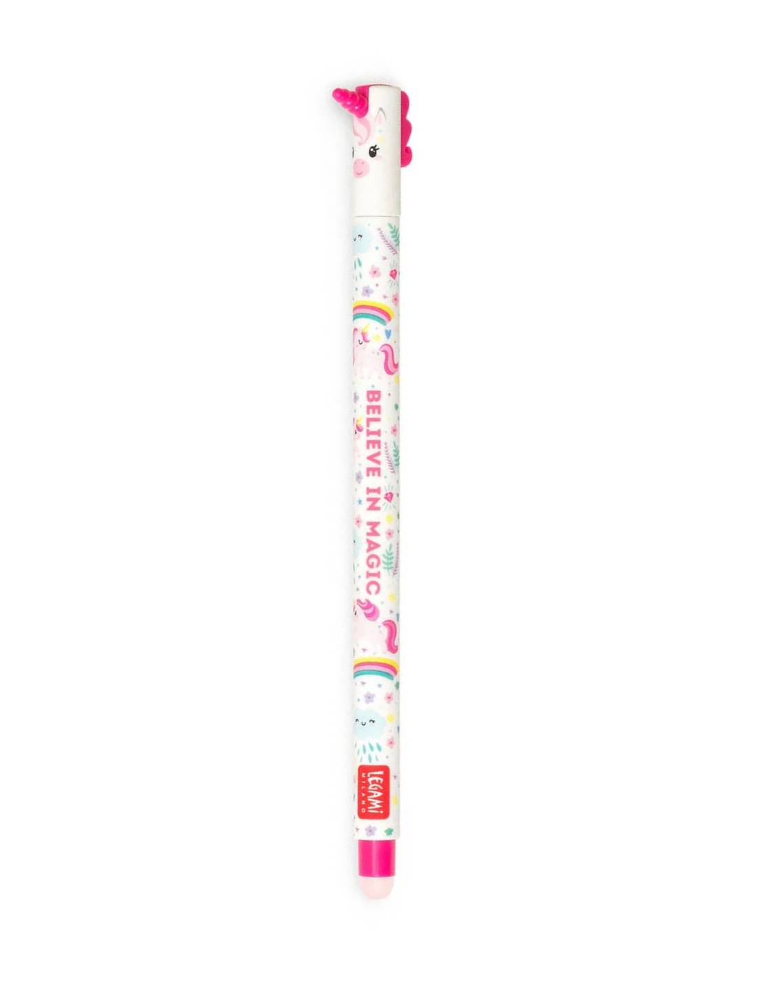 Penna Gel Cancellabile Unicorno Believe In Magic Legami