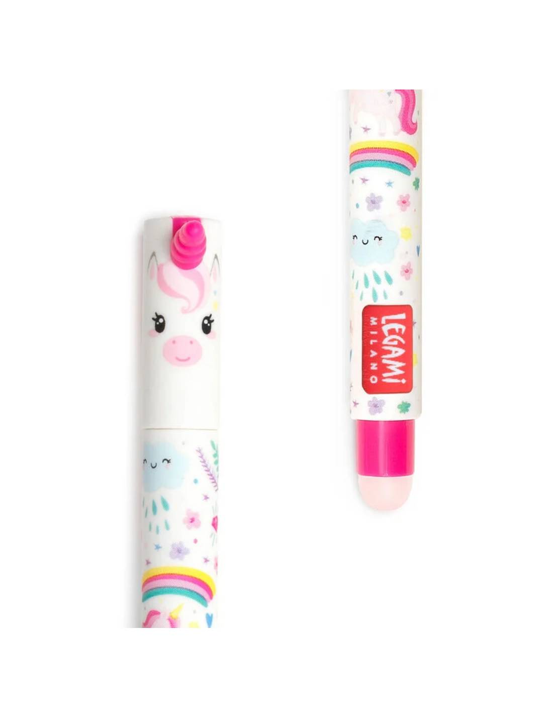 Penna Gel Cancellabile Unicorno Believe In Magic Legami