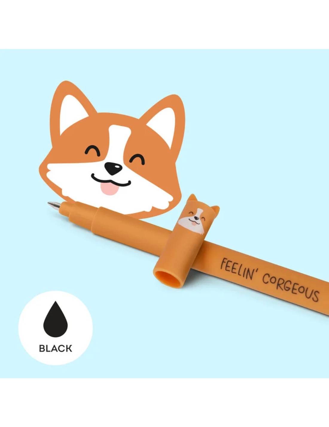Penna Gel Cancellabile Corgi Legami