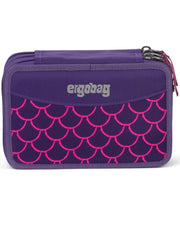 Astuccio Completo 3 Zip Ergobag Viola Fantasia