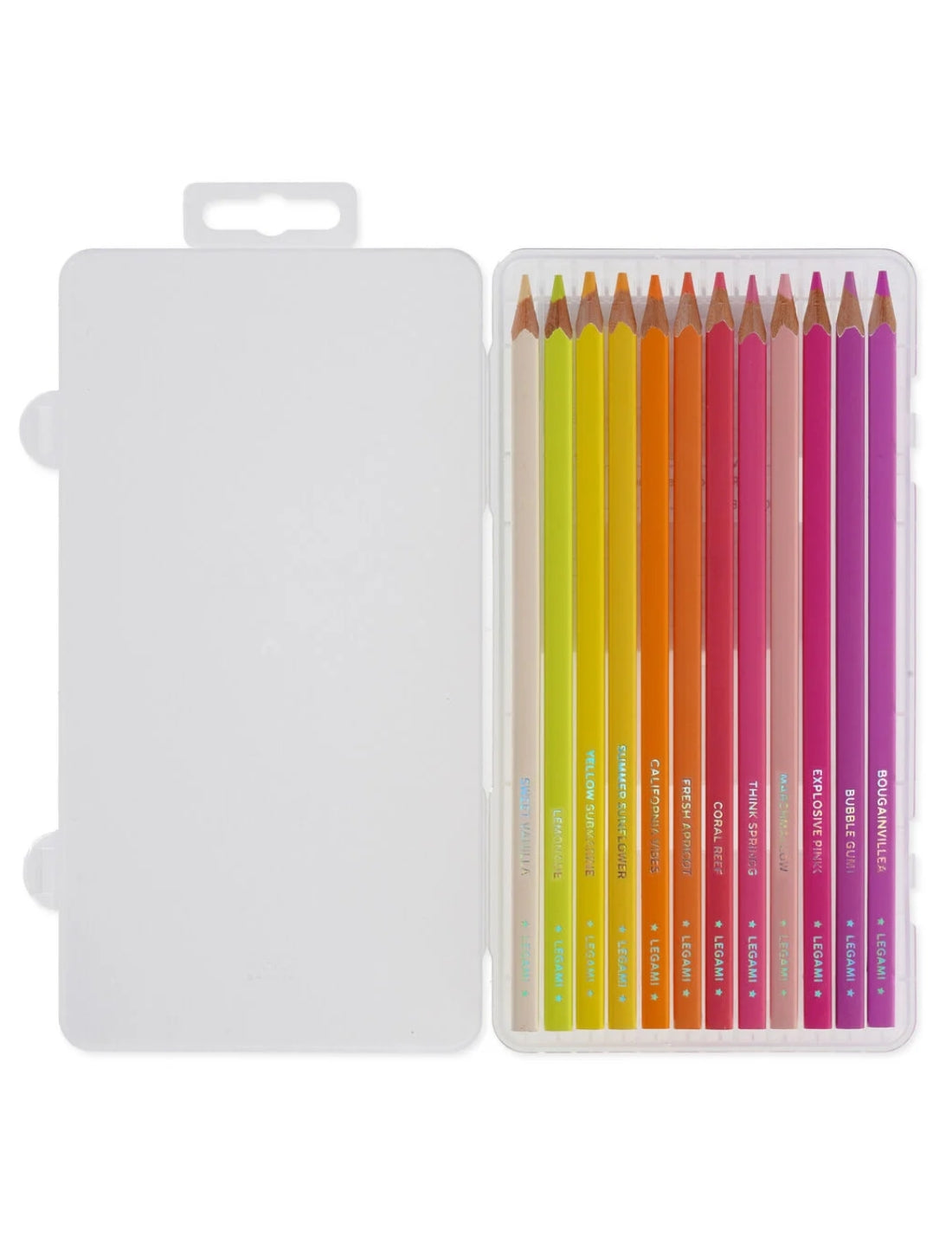 Legami Set 12 Pastelli Live Colorfully Sunset Palette
