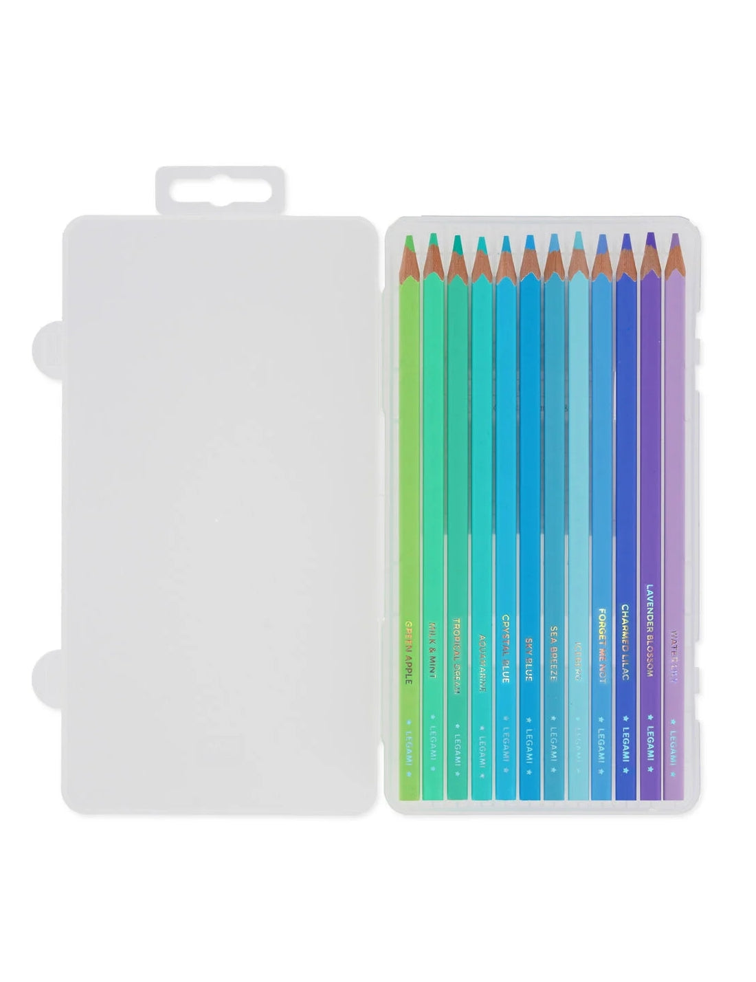 Legami Set 12 Pastelli Live Colorfully Ocean Palette