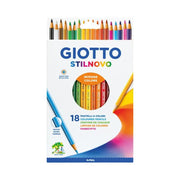 Giotto Stilnovo Pastelli Matite Colorate Scatola Da 18pz
