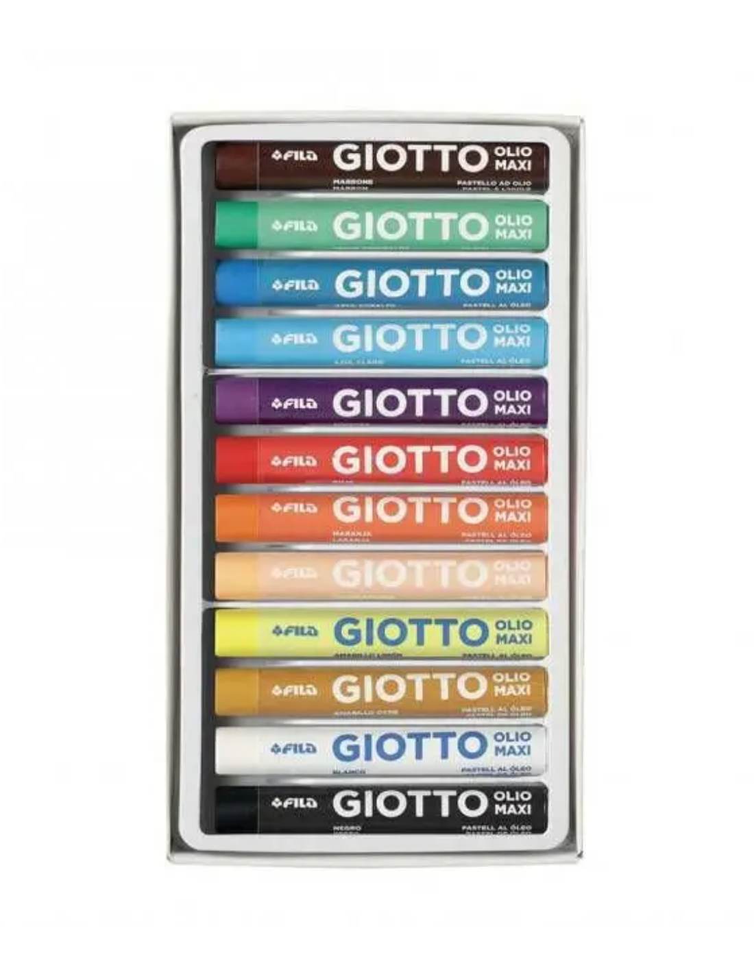 Maxi Pastelli ad Olio Giotto 12 Colori