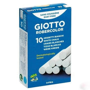 Giotto Gessetti Robercolor Bianchi Confezione 10pz.