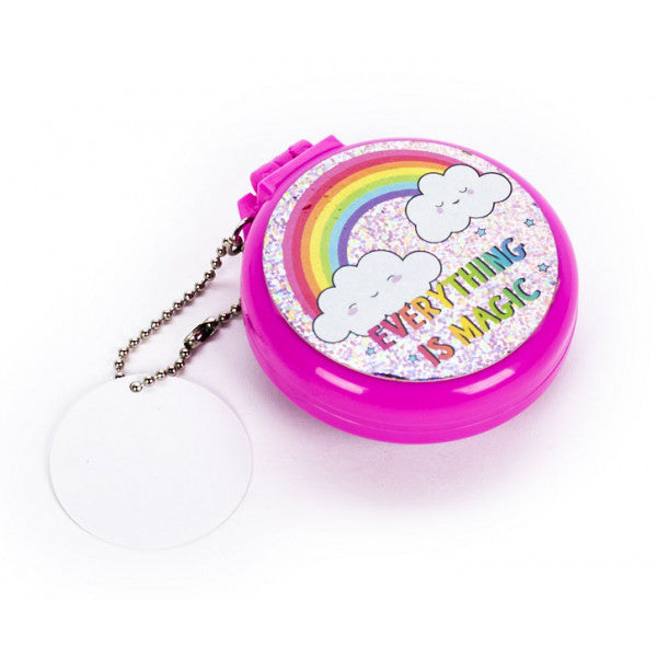 Specchio Tascabile Arcobaleno Con Spazzola