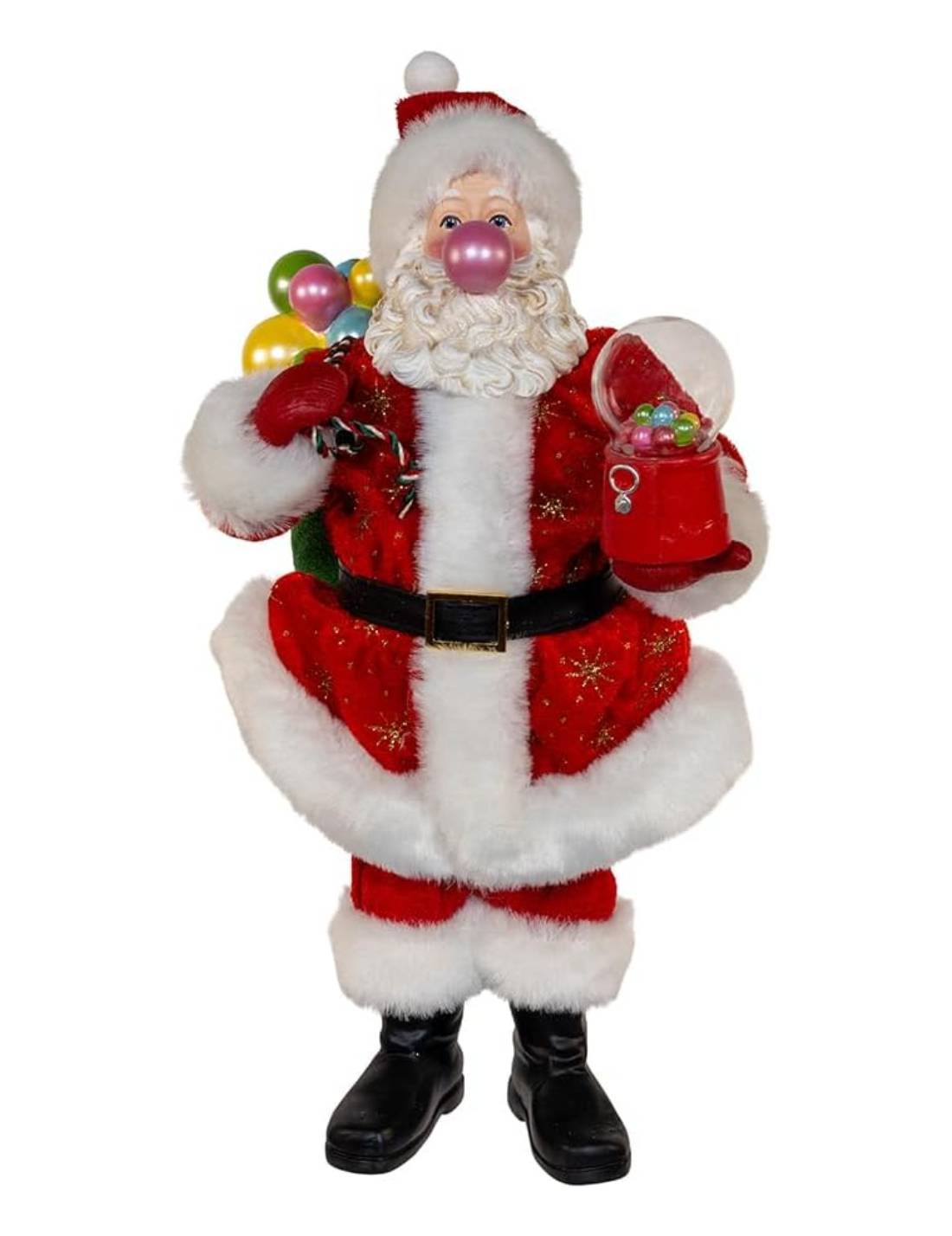 Addobbo Di Natale Babbo Natale Con Chewingum 26,6cm