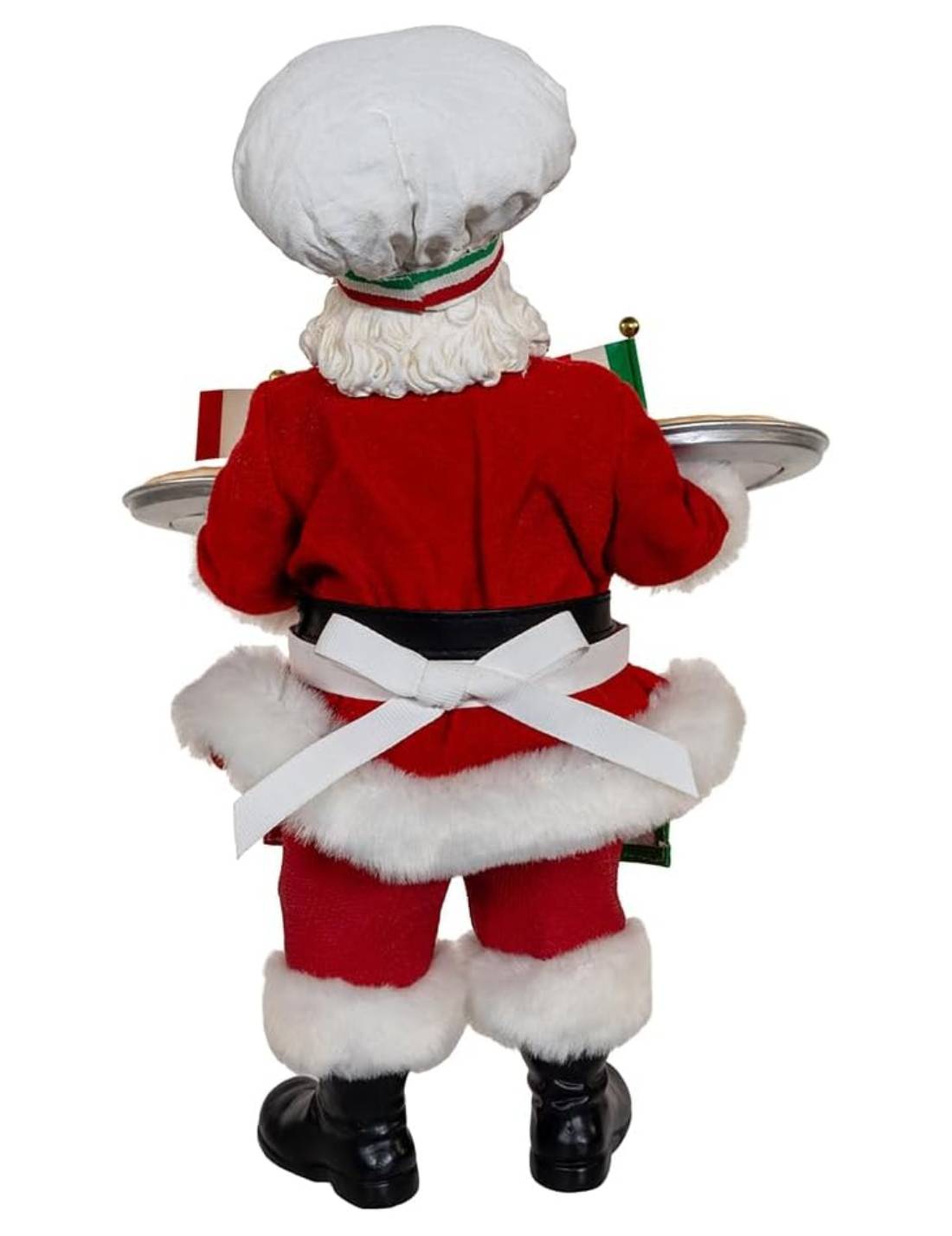 Addobbo Di Natale Babbo Natale Con Pizze 28cm