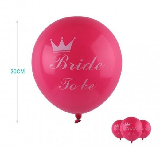 Palloncini Bride To Be Fucsia 6pz