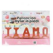 Palloncino Mylar In Piedi Ti Amo Rosso