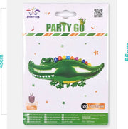 Palloncino Mylar Coccodrillo 55" 100Cm