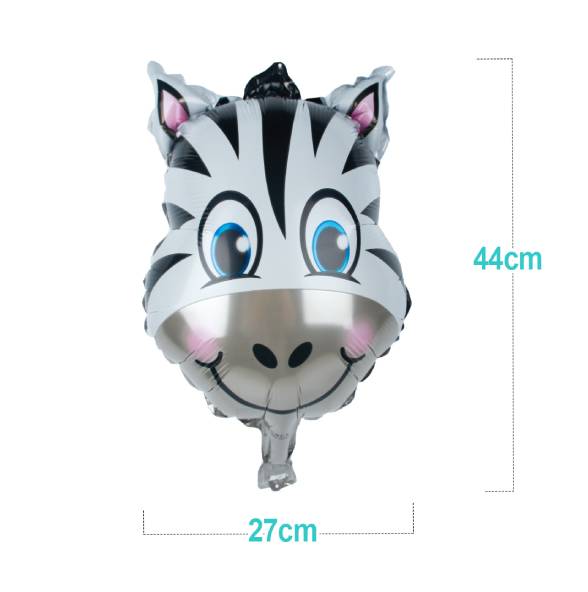 Palloncino Mylar Zebra 44cm