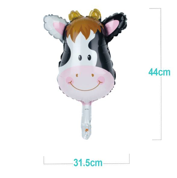 Palloncino Mylar Mucca 44cm