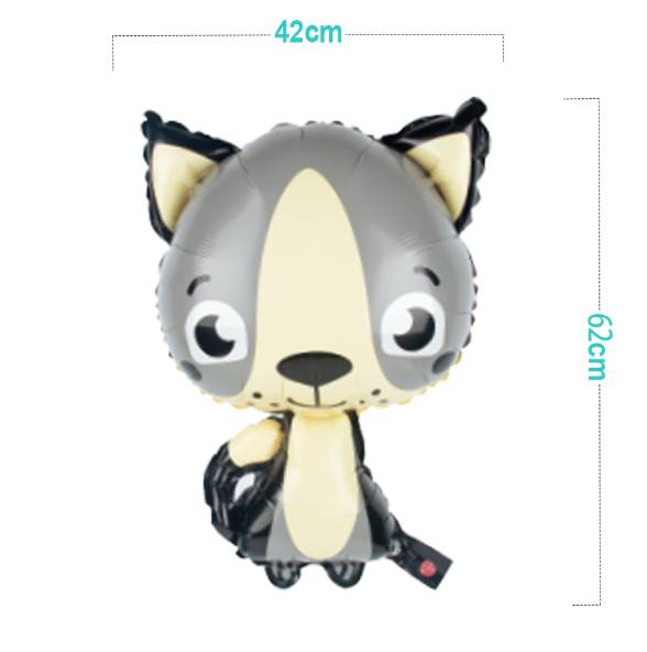 Palloncino Mylar Castoro 42" 62Cm