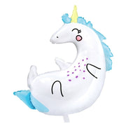 Palloncino Metalfoil Unicorno Sagomato 30" 75cm