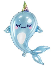 Palloncino Per Feste Delfino 34" 86cm Mylar