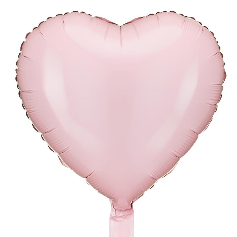 Palloncino Metalfoil Cuore Rosa 18" 45cm
