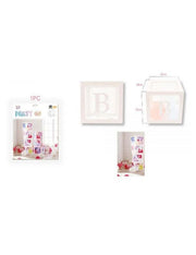 Set 4 Scatole Per Palloncini Scritta Bab