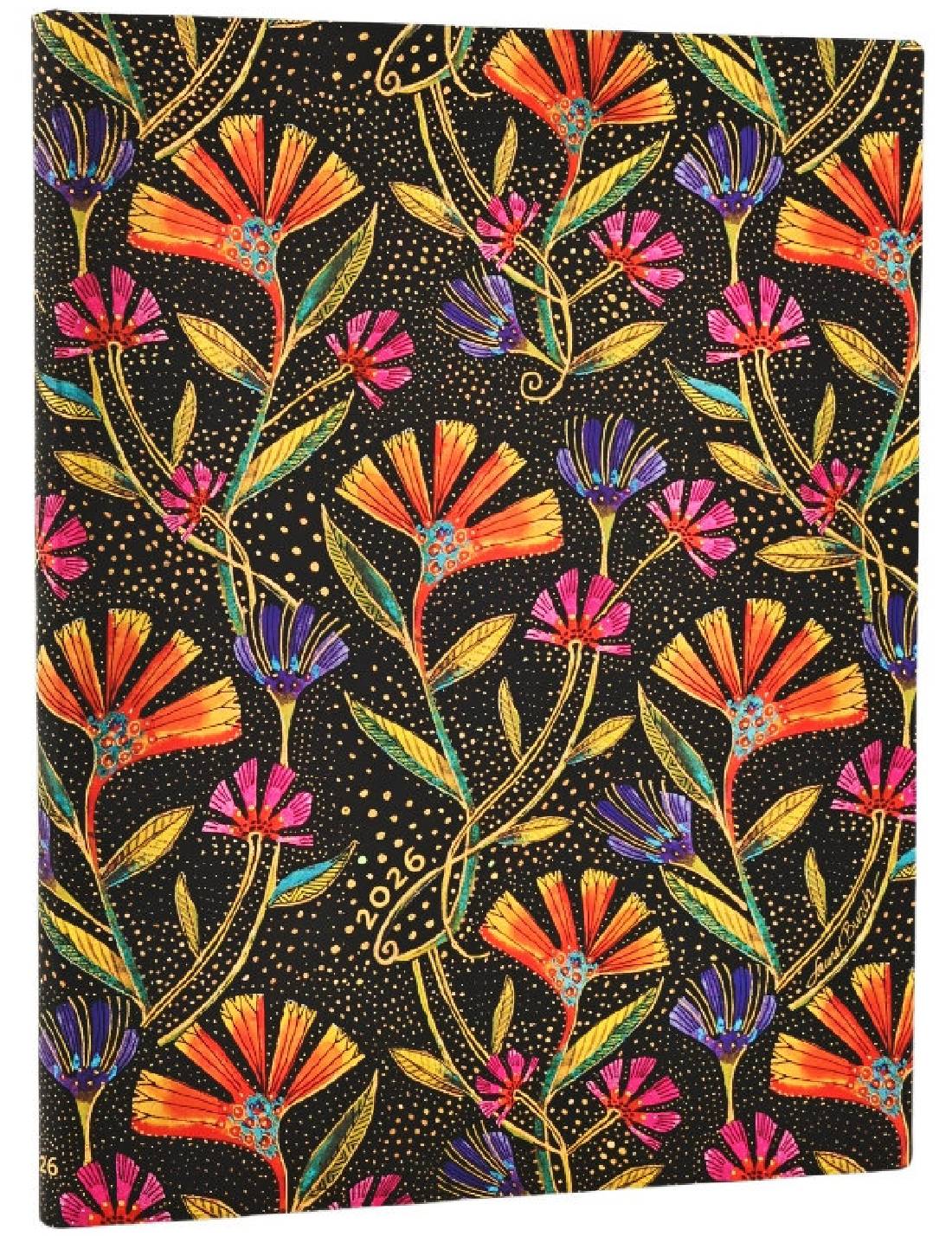 Agenda Paperblanks 2026 12 Mesi Settimanale Fiori Selvatici