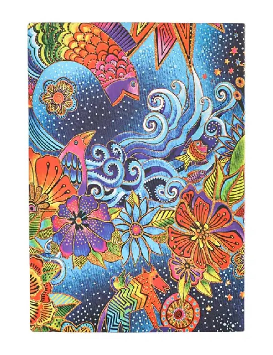 Agenda Paperblanks 2026 Orizzontale Midi 12 Mesi Settimanale Magia Celeste