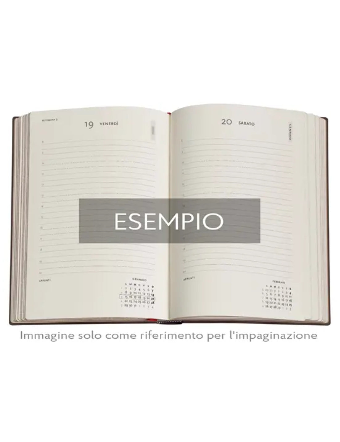 Agenda Paperblanks 2025 12 Mesi Maxi Giornaliera Macchia D'inchiostro