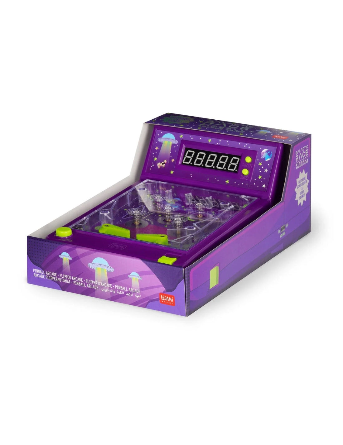 Flipper Arcade Galactic Race Legami