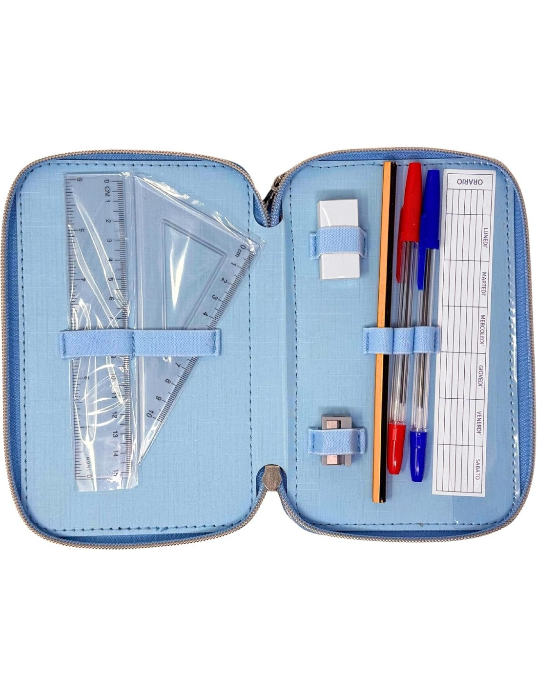 Astuccio Completo 3 Zip Disney Frozen